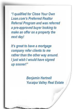 Preferred Realtor Referral Program Testimonial